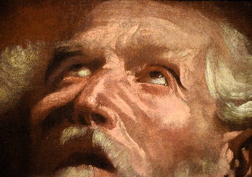 "Saint Pierre"   Maître Emilien du XVIIe siècle  